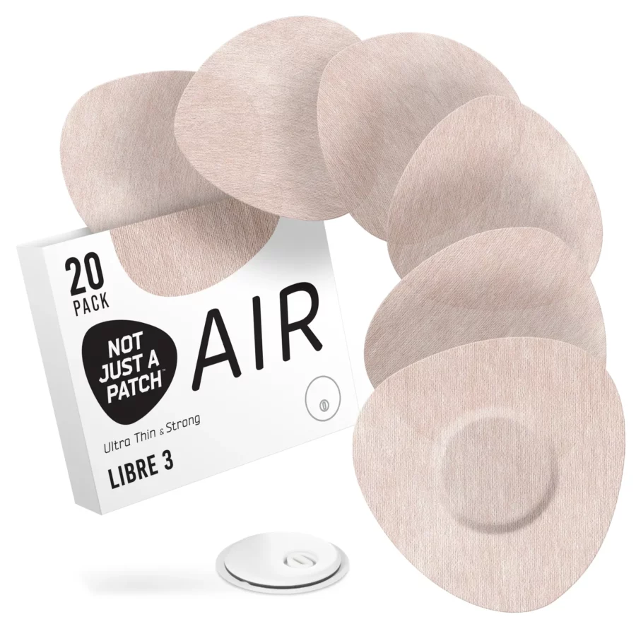 Air Patches – Boîte de 20 – Beige pour Freestyle Libre 3