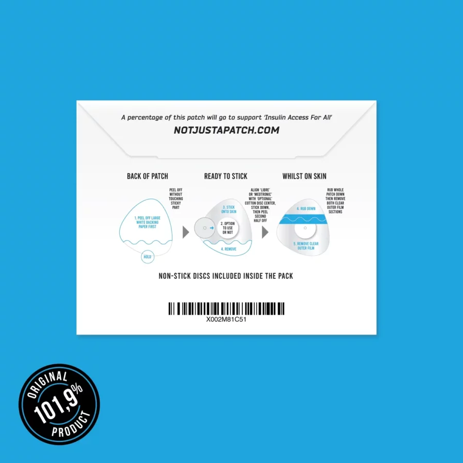 Patches Transparente – Boîte de 20 pour Freestyle Libre 1 & 2 / Medtronic – Image 3