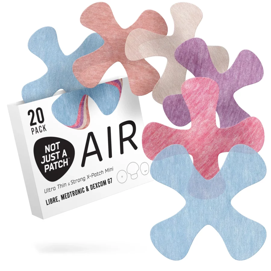 X-Mini Air – Boîte de 20 – Multicolores pour Freestyle Libre 1 & 2 / Medtronic – Image 7