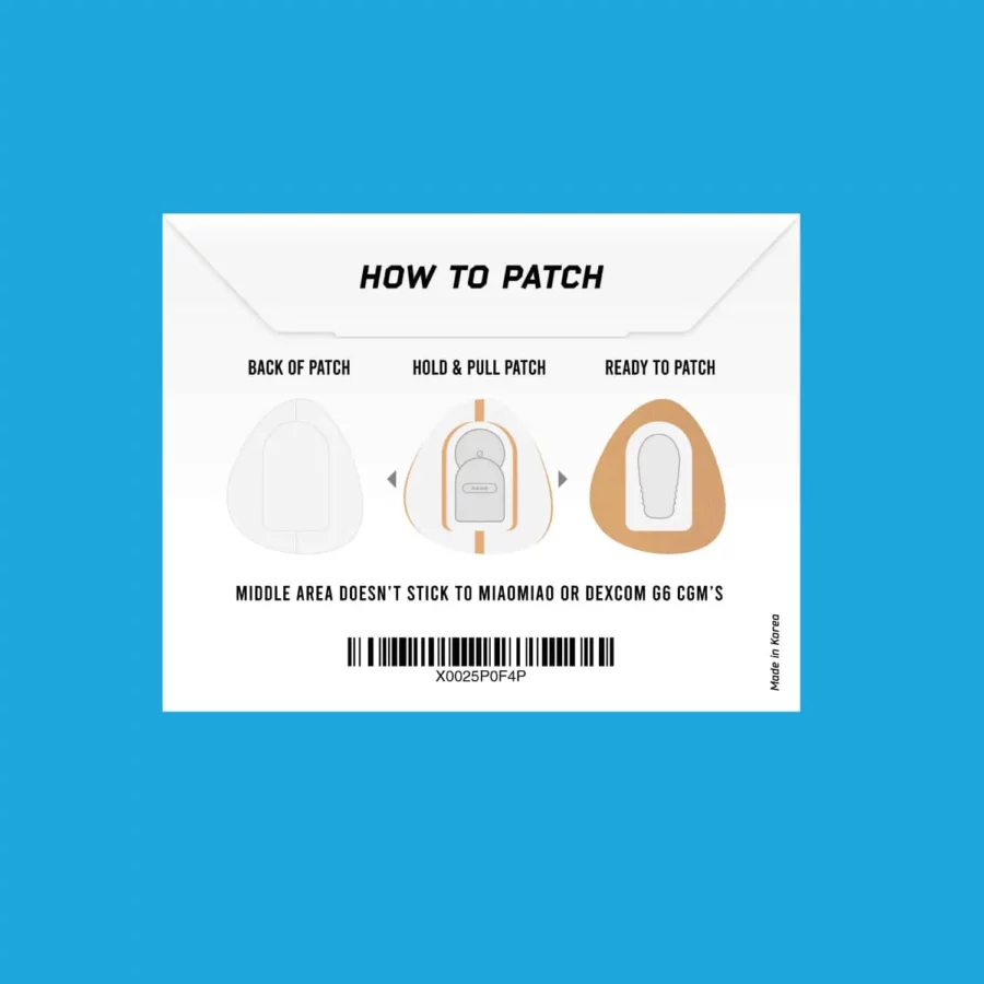 Patches Originaux pour Dexcom G6 – Beige – Boite de 20 – Image 4
